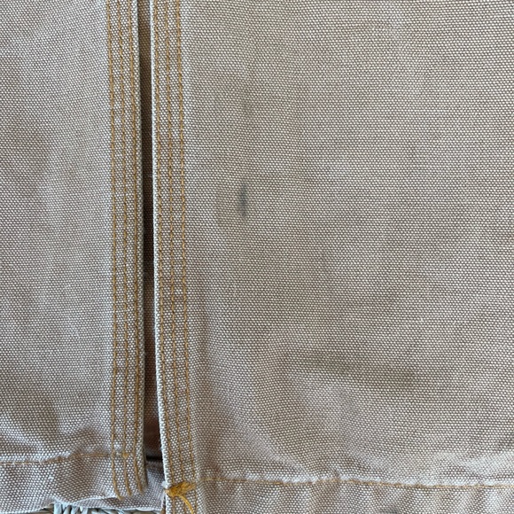 Vintage Ralph Lauren Polo Jeans Co. tan khaki carpenter maxi skirt 100% cotton - Picture 10 of 13